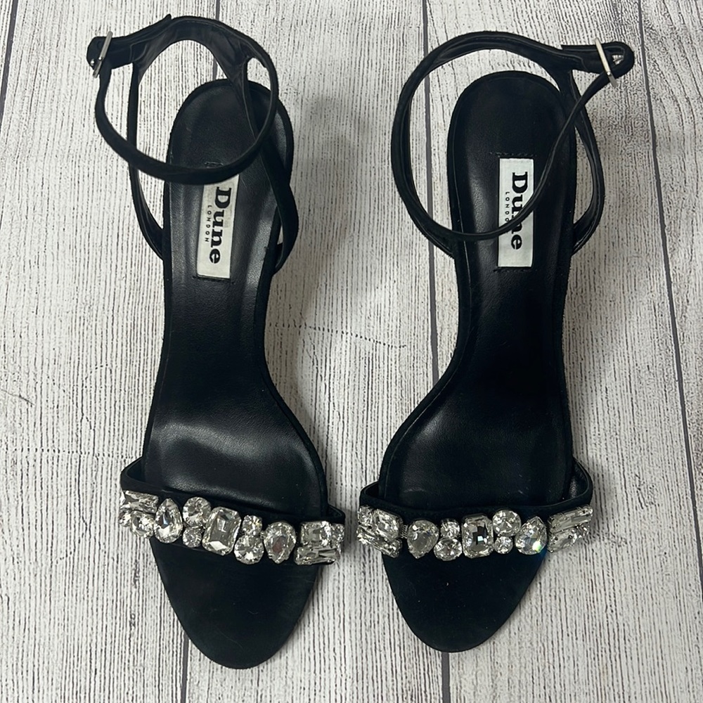 🔹 Dune London Wendi Jeweled Strappy Sandal